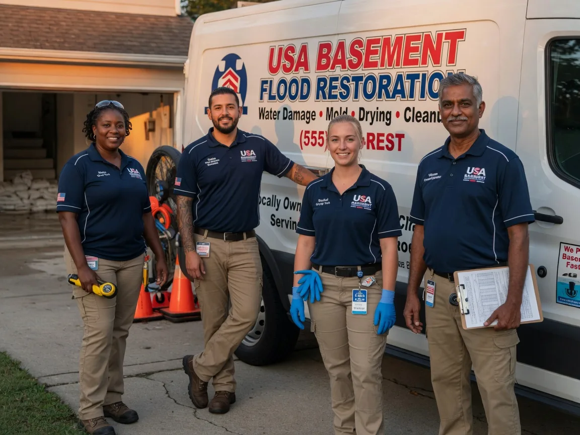Basement Flood Cleanup company in West Burlington, IA